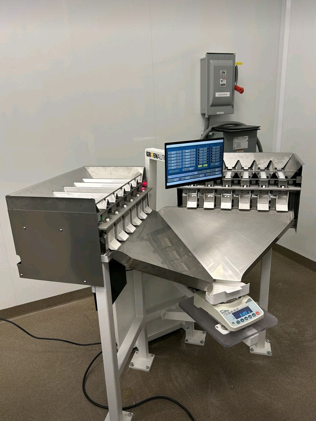 Groen Automation Gram Master – Automated Cannabis Weighing & Packing System